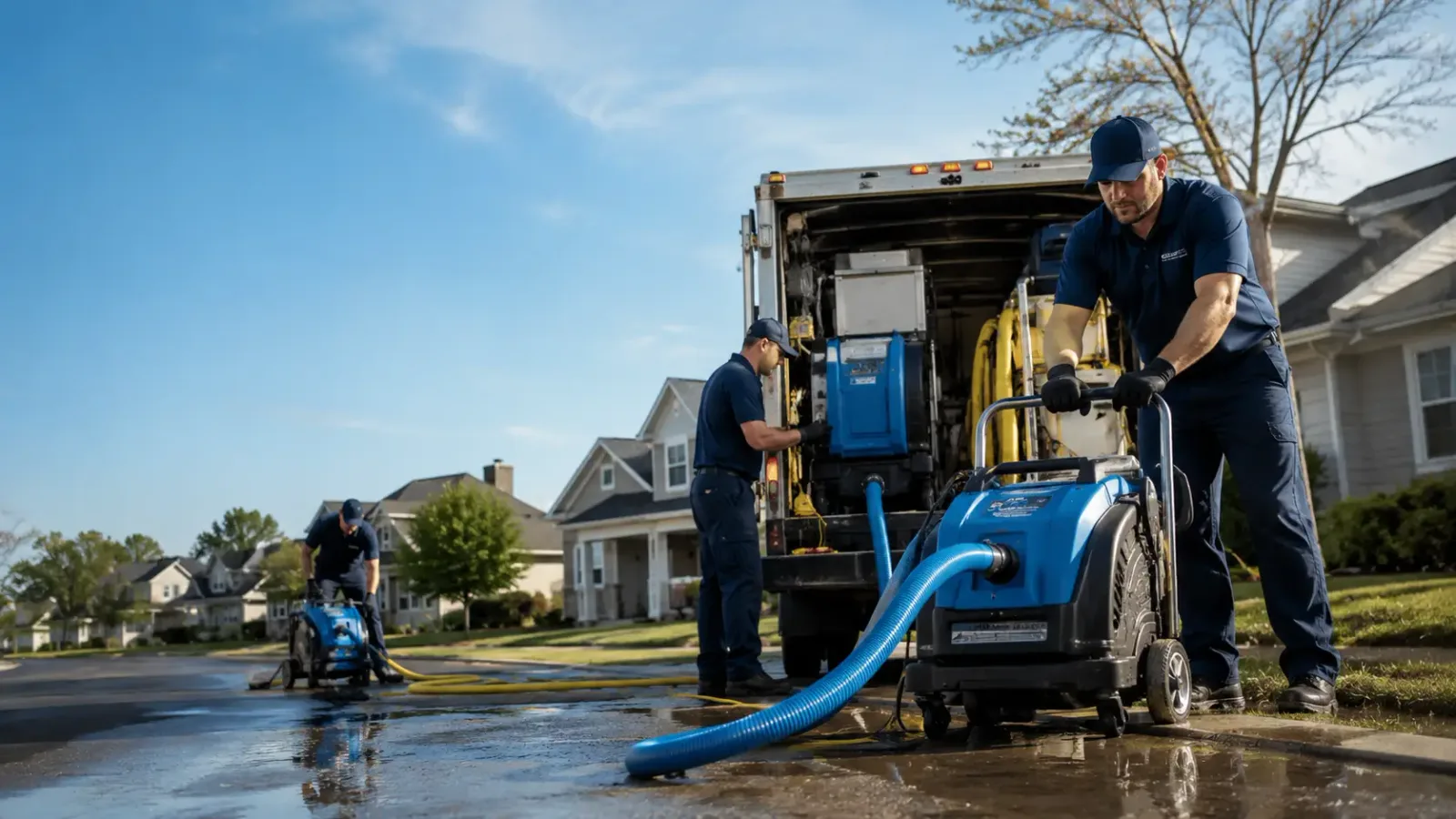 Flood Damage Cleanup in Long Barn, CA